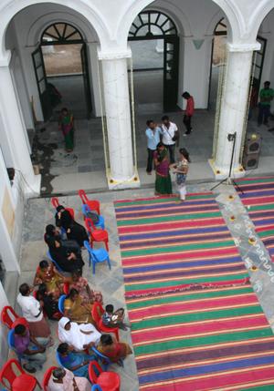 On November 12th 2011, the inauguration of the restored Governor’s Residence was celebrated by the Tamil Nadu State Department of Tourism. Photo: Esther Fihl, 2011. National Museum of Denmark