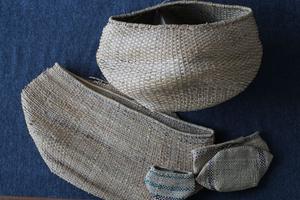 Baskets belonging to a female fish vendor.