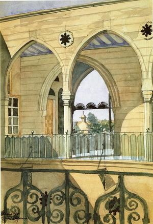 Watercolours of Hama in the 1930s