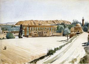 Watercolours of Hama in the 1930s