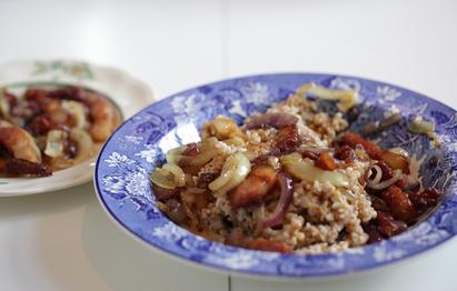 Bread and porridge