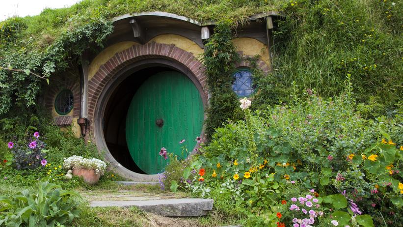 Hobbit entrance. Photo: Dieter Beckoetter - Fotolia