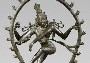 The sculpture depicts the Hindu deity Shiva as Nataraja, the lord of dance. National Museum of Denmark