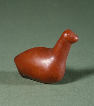 What were the amber animals used for?