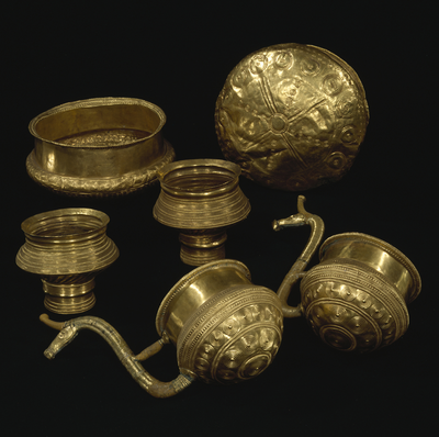How were the golden bowls made?
