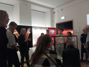 Flemming Kaul and Ulla Mannering give expert insights into the National Museum of Denmark's Bronze Age collections, Photo: H. Wrobel Nørgaard International Workshop