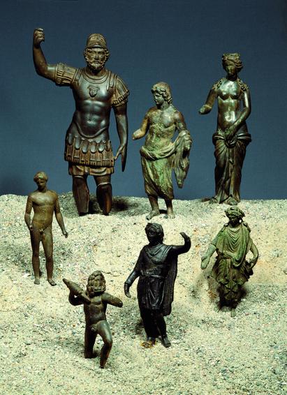 Roman God statuettes
