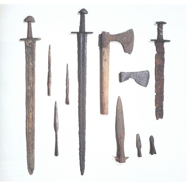 ancient vikings weapons
